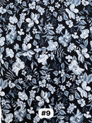 Printed Style Long Flare Sleeve Sports Hijab Women's Prayer Dress PD-829 - TUZZUT Qatar Online Shopping