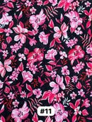 Printed Style Long Flare Sleeve Sports Hijab Women's Prayer Dress PD-829 - TUZZUT Qatar Online Shopping