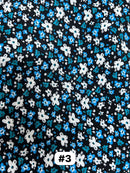 Printed Style Long Flare Sleeve Sports Hijab Women's Prayer Dress PD-829 - TUZZUT Qatar Online Shopping