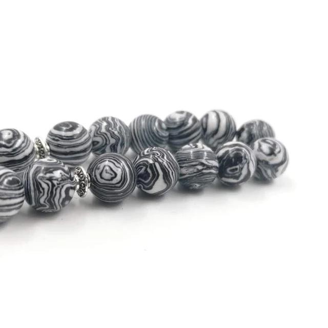 Black Malachite tasbih 33prayer beads - TUZZUT Qatar Online Shopping