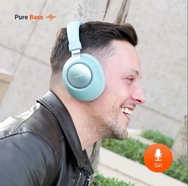 Porodo Soundtec Deep Sound Wireless Headphone PD-X1008WLH Porodo Soundtec Deep Sound Wireless Headphone PD-X1008WLH