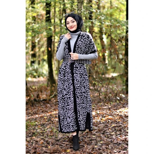 Turkish Woven Long Coat Sweater 2 Pcs Set Turkish Woven Long Coat Sweater 2 Pcs Set