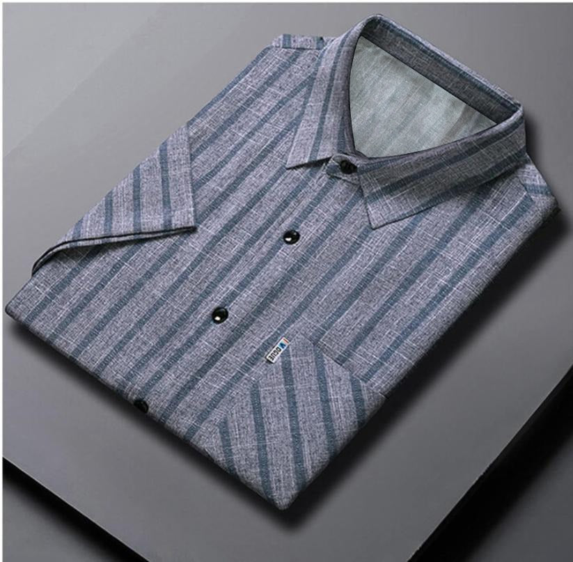 Men's Shirt Striped Full Sleeve Shirt- 5341343- S- 4XL Men's Shirt Striped Full Sleeve Shirt- 5341343- S- 4XL