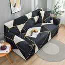 Pattern Printed Living Room Bedroom Stretch 3 Seater Sofa Covers + One Piece Pillow Cover - TUZZUT Qatar Online Shopping