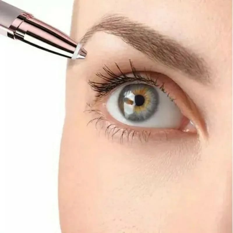Electric Eyebrow Face Rechargable Hair Trimmer B-69205 - TUZZUT Qatar Online Shopping