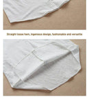 Summer Linen Shirt Women Long Sleeve Blouse 0010090 - TUZZUT Qatar Online Shopping