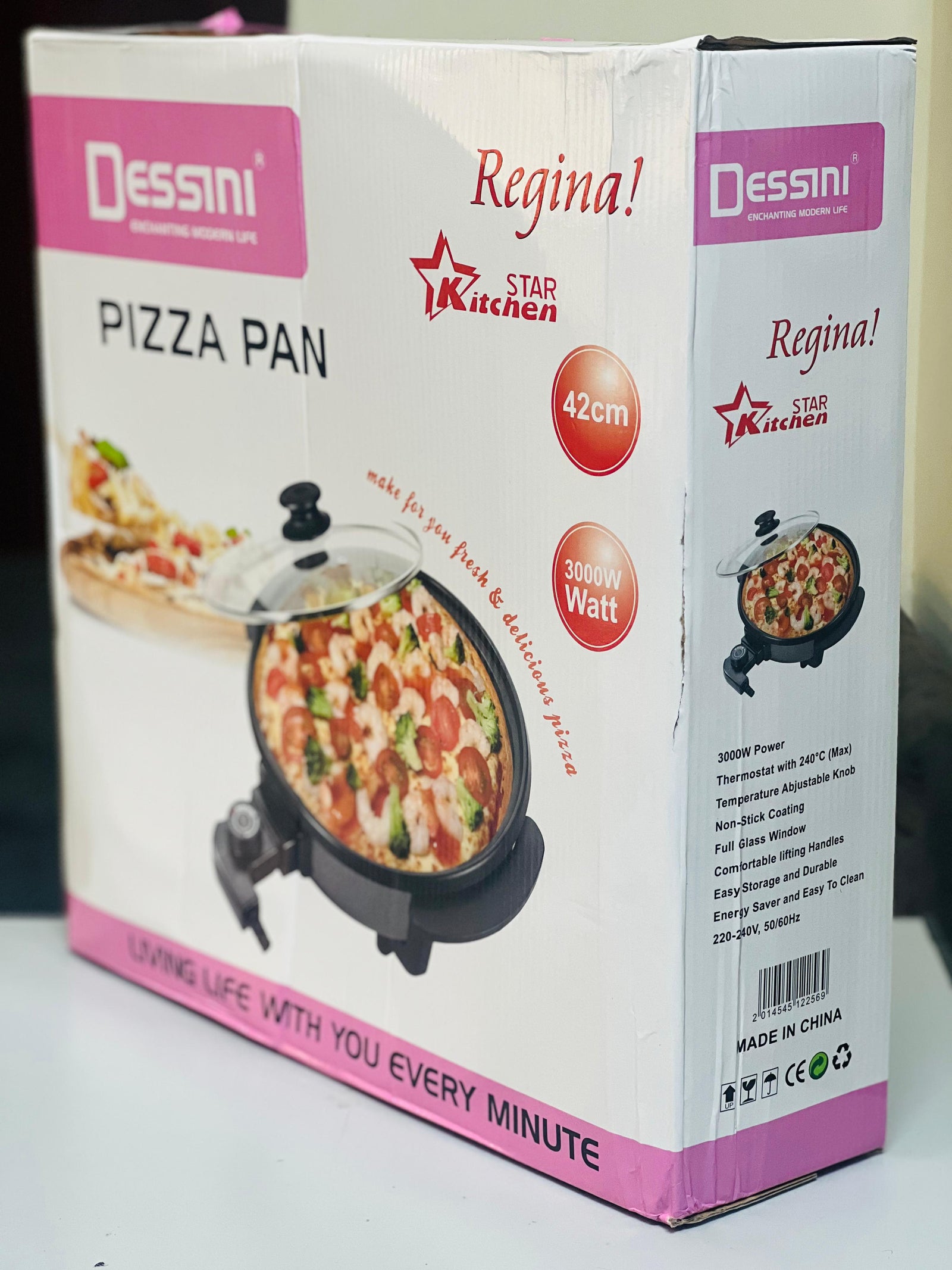 Dessini Regina Pizaa Pan 42cm 3000W Dessini Regina Pizaa Pan 42cm 3000W