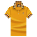 Men's Lapel Short Sleeve Polo Shirt M S3657010 - TUZZUT Qatar Online Shopping
