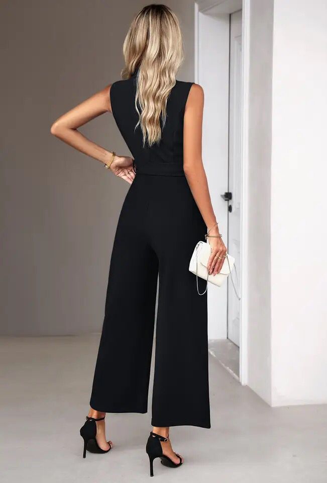 Sleeveless jumpsuit women's M B-99098 Sleeveless jumpsuit women's M B-99098