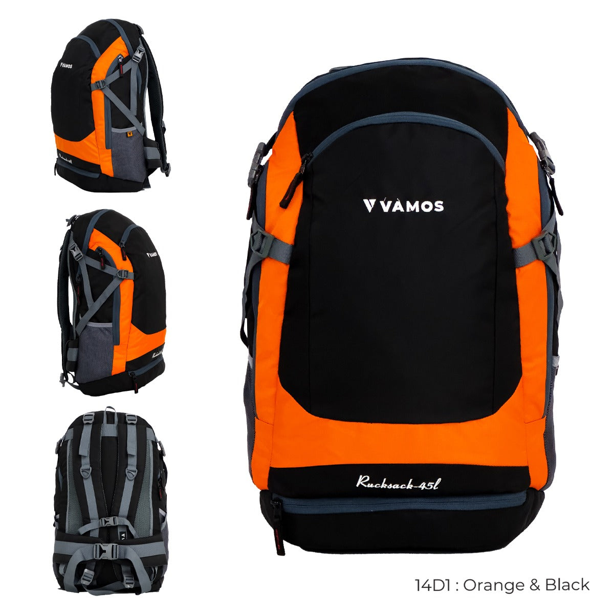 VAMOS Duraventure Travel Back Pack 14D1 - Capacity : 45L VAMOS Duraventure Travel Back Pack 14D1 - Capacity : 45L