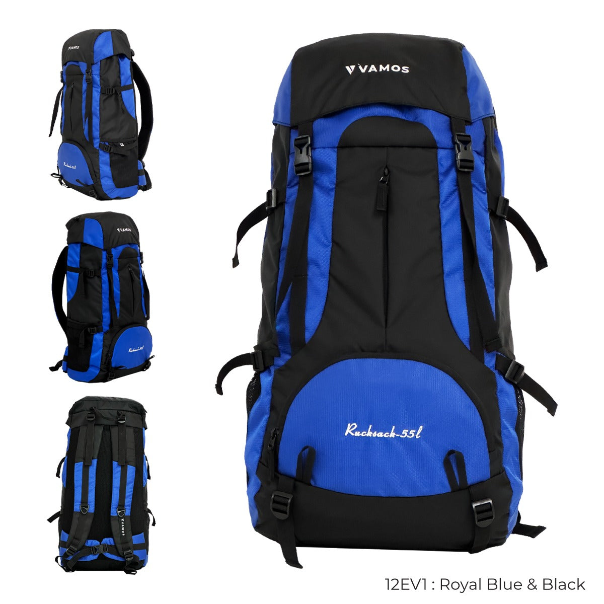 VAMOS Epic Voyager Hiking Bag 12EV1 - Capacity : 55L VAMOS Epic Voyager Hiking Bag 12EV1 - Capacity : 55L