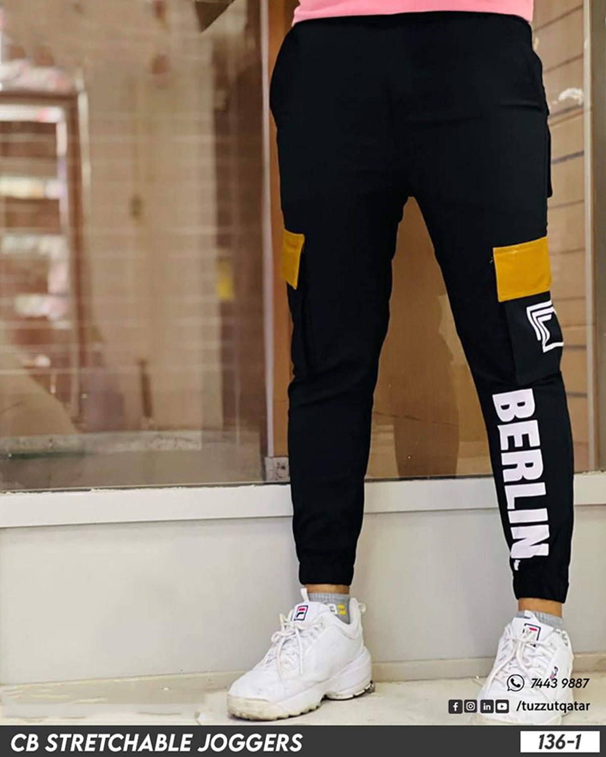 CB Men’s Stretchable Joggers CB Men’s Stretchable Joggers