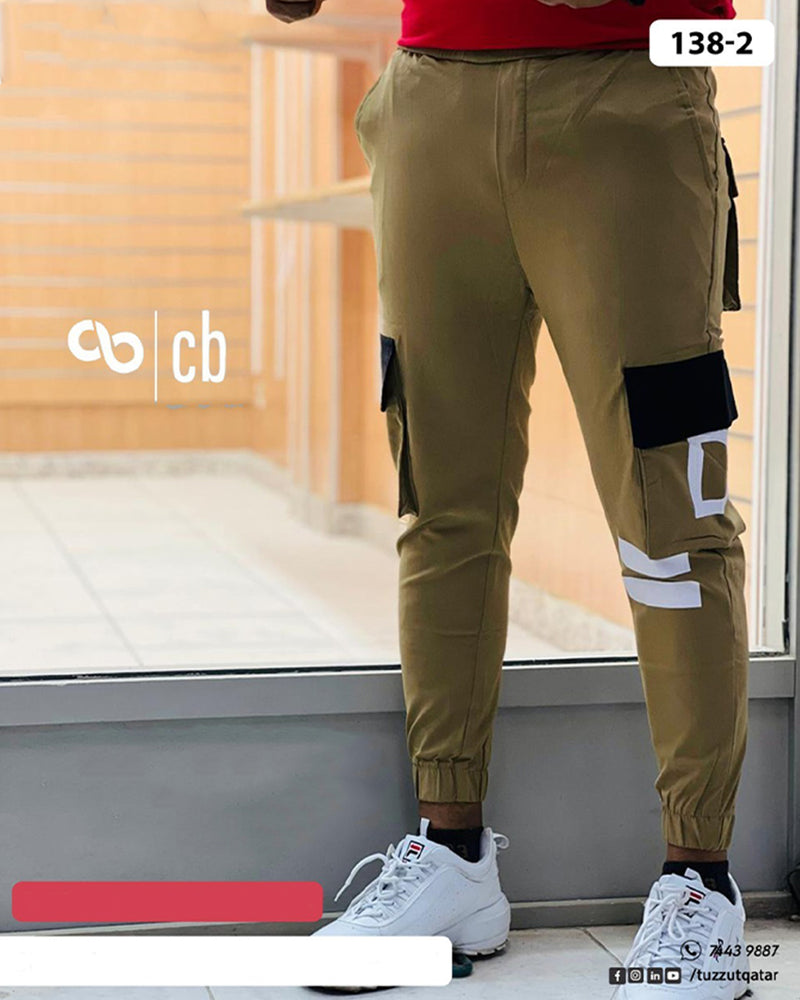 CB Men’s  Stretchable Joggers - TUZZUT Qatar Online Shopping