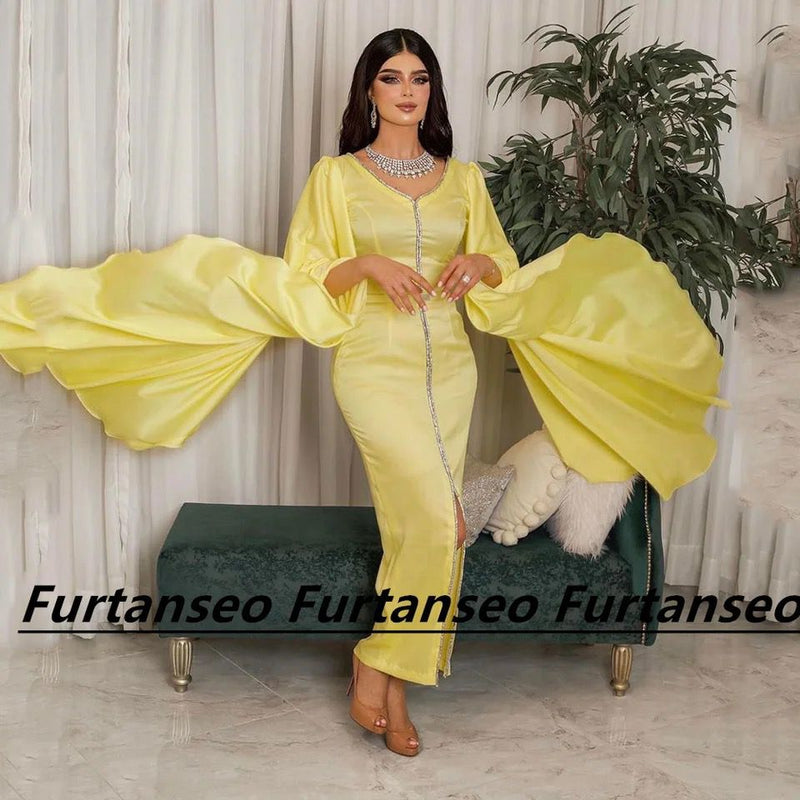 V-Neck Mermaid Saudi Arabia Evening Dresses M S4698746 - TUZZUT Qatar Online Shopping