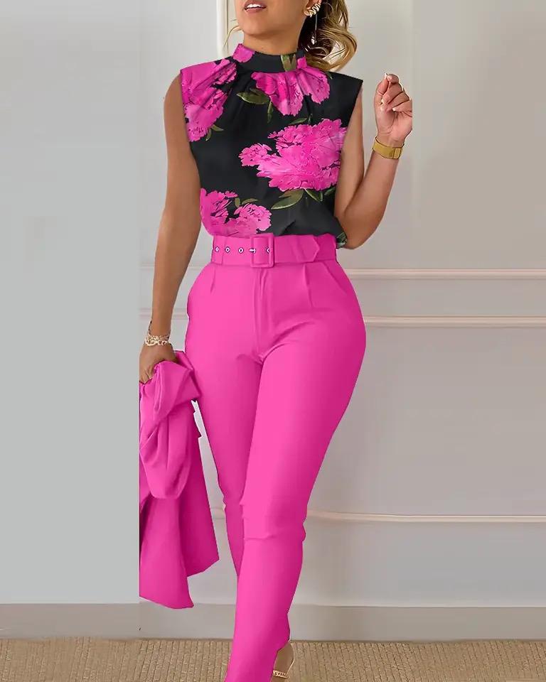 Summer Fashion Women's Elegant 2 Piece Set B-120939 - TUZZUT Qatar Online Shopping