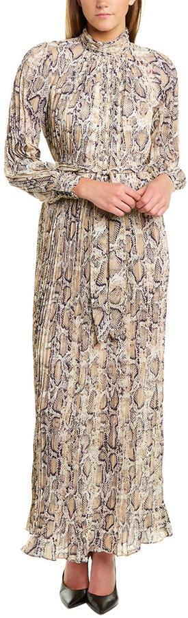 Women New Turing Floral-Print Crepe Midi Dress S4567122 Women New Turing Floral-Print Crepe Midi Dress S4567122