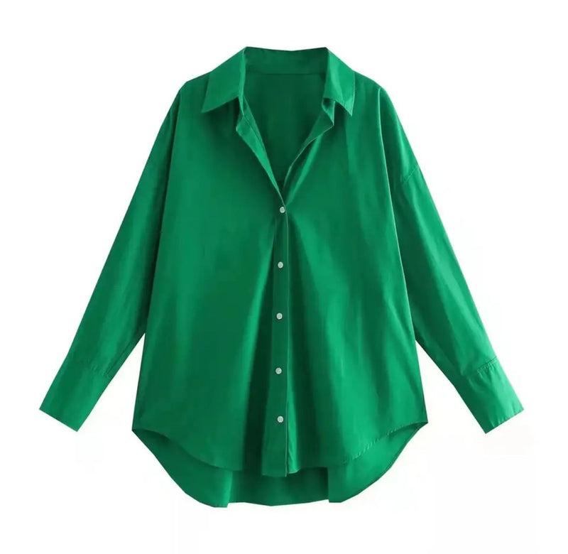 Women's Fashion Multicolor Button Shirt 3XL 001009023 - TUZZUT Qatar Online Shopping
