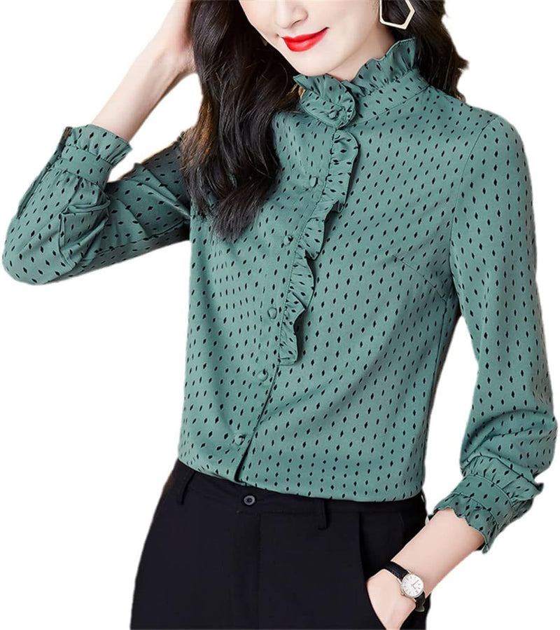 Women Long Sleeve Shirt S S3476414 - TUZZUT Qatar Online Shopping