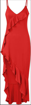 New women's sexy nightclub high slit dress M S4552736 - TUZZUT Qatar Online Shopping