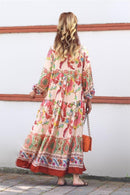 Women's Katleya Saks Blue Button Detailed Casual Dress B-113599 - TUZZUT Qatar Online Shopping