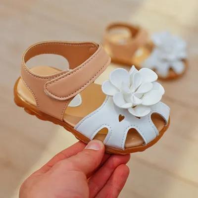 Children Sweet Flower Solid Color Toddler Shoe S4613601 - TUZZUT Qatar Online Shopping