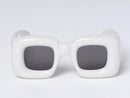 White Bubbly Type Sunglass S3210076 - TUZZUT Qatar Online Shopping