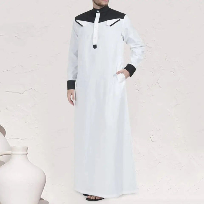 Middle Eastern Men's Jubba Thobe L S5010352 - TUZZUT Qatar Online Shopping