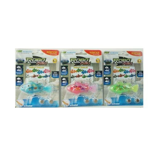 3 pcs Electronic Pet Robo Fish 3 pcs Electronic Pet Robo Fish