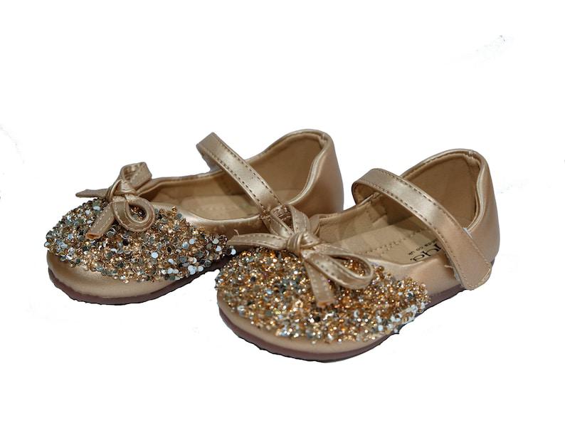 Baby Girls Christening Sparkle Party Shoes 22 S3194298 - TUZZUT Qatar Online Shopping