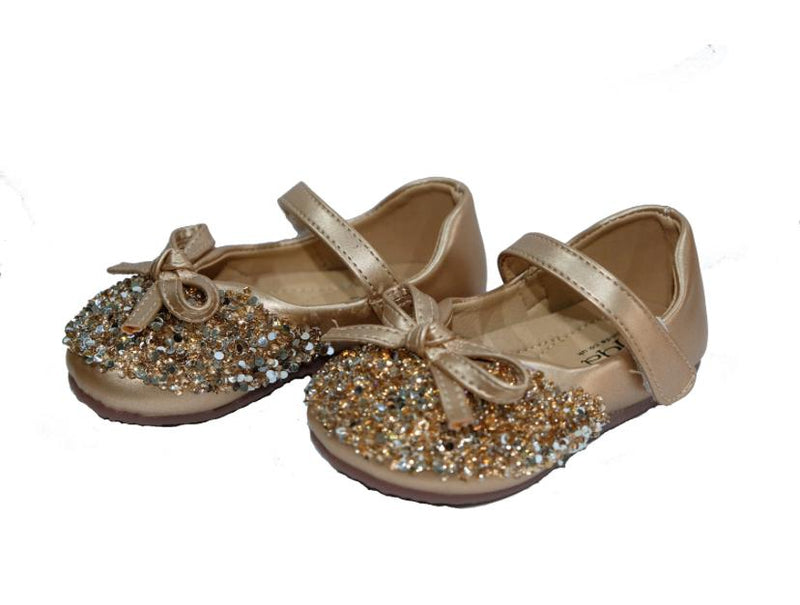 Baby Girls Christening Sparkle Party Shoes 22 S3194298 - TUZZUT Qatar Online Shopping