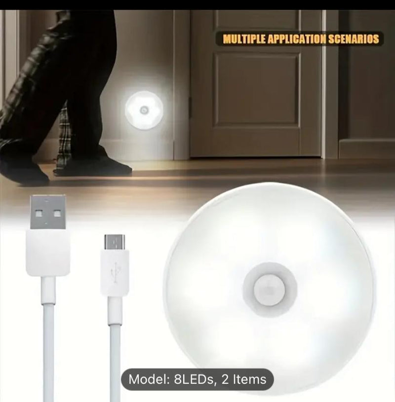 LED Round Intelligent Induction Lamp S4200545 - TUZZUT Qatar Online Shopping