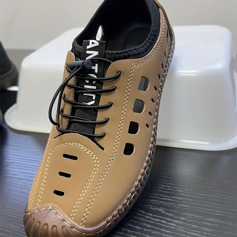 Mens No Tie Non-Slip Outdoor Hiking Trekking Sandals 41 S4977549 - TUZZUT Qatar Online Shopping