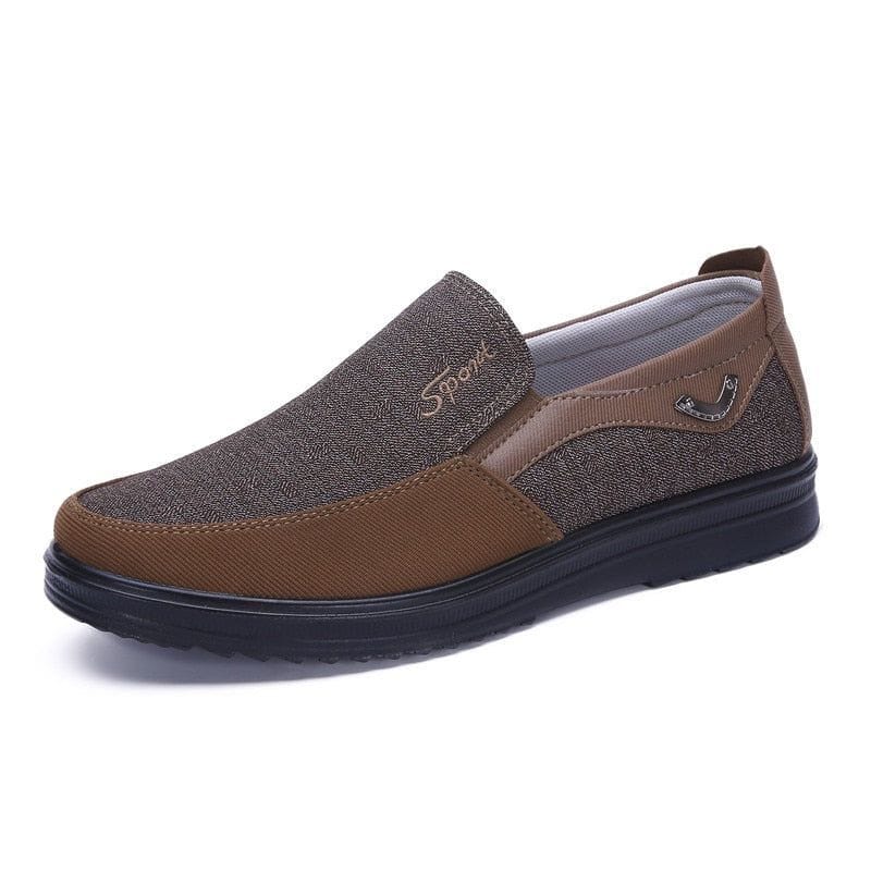 Canvas Shoes Men Classic Loafers 42 - TUZZUT Qatar Online Shopping