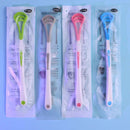 Colorful Silicone Tongue Scraper Cleaner 818A - TUZZUT Qatar Online Shopping