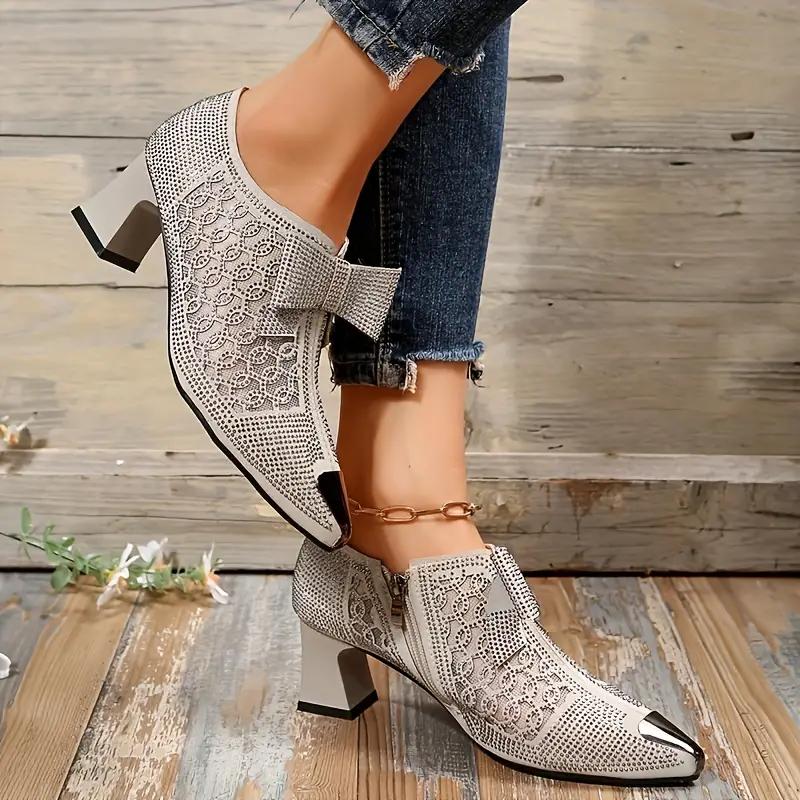 Trendy Crystal High Heel Women's Fashion Shoe 616 Trendy Crystal High Heel Women's Fashion Shoe 616