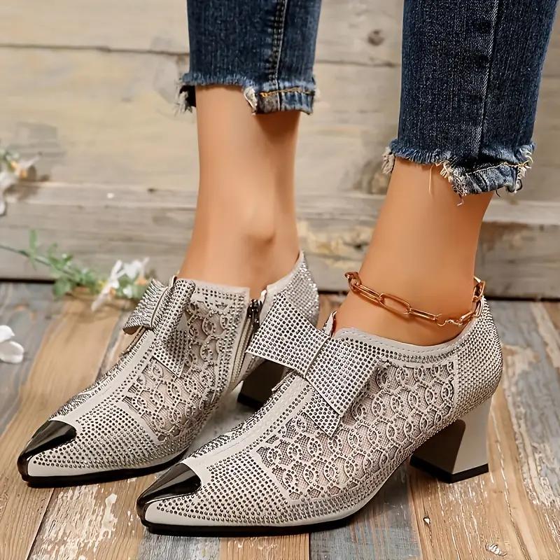 Trendy Crystal High Heel Women's Fashion Shoe 616 Trendy Crystal High Heel Women's Fashion Shoe 616