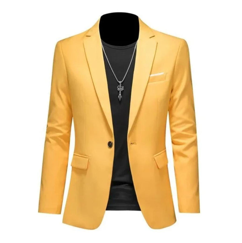 Men's business casual blazer XL X505506 - TUZZUT Qatar Online Shopping