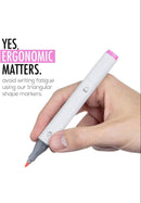 40 Pcs Multi-colored Alcohol Markers Set S4422082 - TUZZUT Qatar Online Shopping