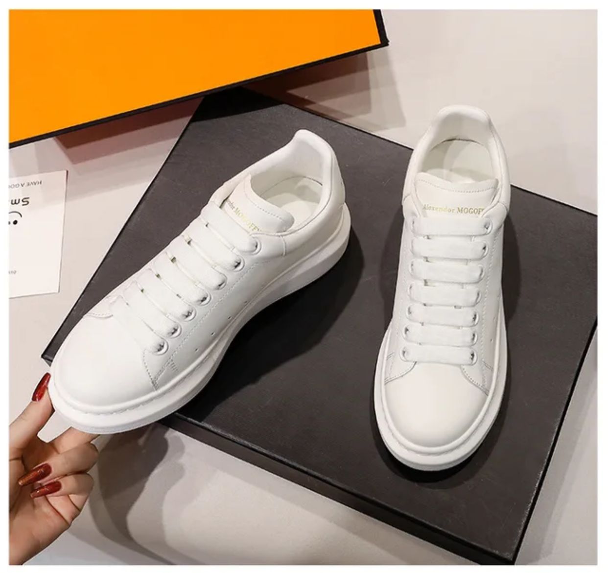 Luxury Brand Lace Up Flat Chunky Heel Platform Sneakers S4633612 Luxury Brand Lace Up Flat Chunky Heel Platform Sneakers S4633612
