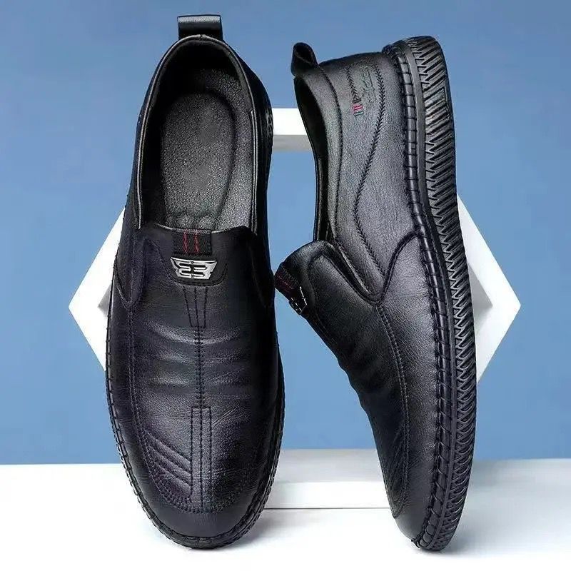 Men's Breathable Business Leather Shoes 42 - TUZZUT Qatar Online Shopping