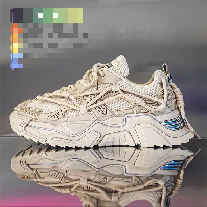 Platform Men Shoes Fashion Clunky Sneakers 41 Platform Men Shoes Fashion Clunky Sneakers 41