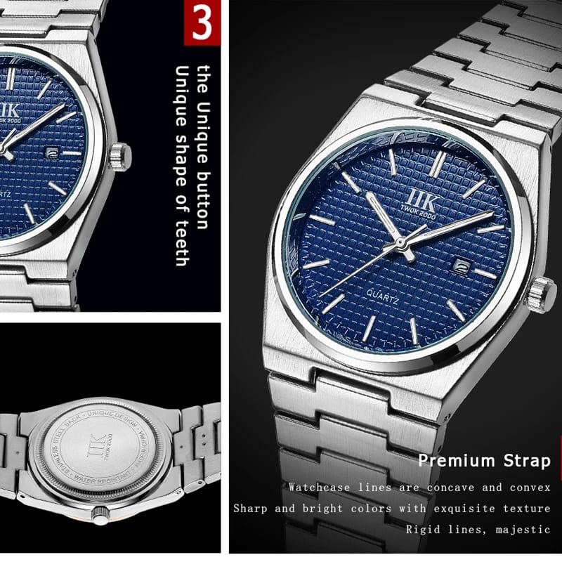 Men's Quartz Watch Stainless Steel S375428 - TUZZUT Qatar Online Shopping
