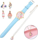 1pc Kids Unicorn Pattern Dial Quartz Watch & 1pc Necklace & 4pcs Pendant S186570 - TUZZUT Qatar Online Shopping