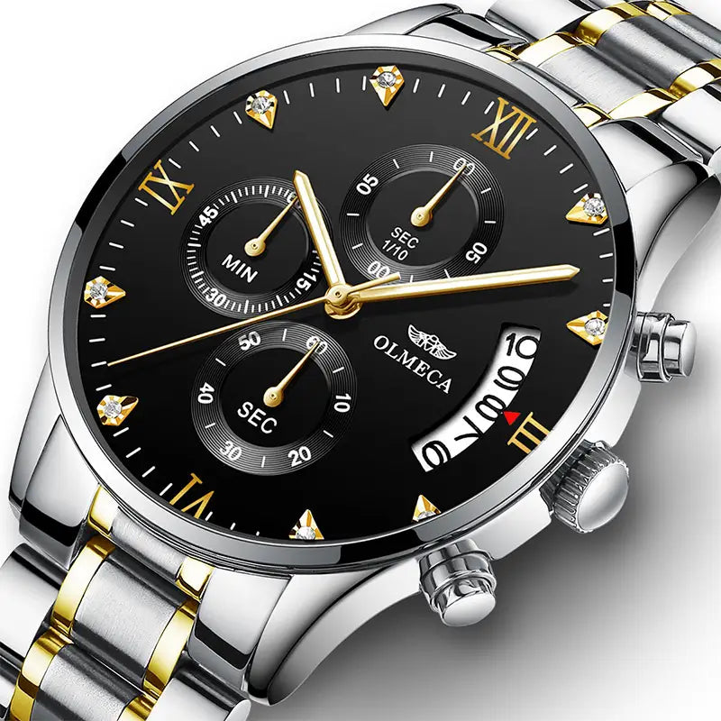 OLMECA Men's Quartz Watches B-38401 - TUZZUT Qatar Online Shopping