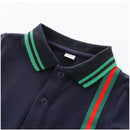 Cute Baby Boys Girls Summer Rompers Cotton Toddler Short Sleeve Jumpsuits 0-3M S4474034 - TUZZUT Qatar Online Shopping