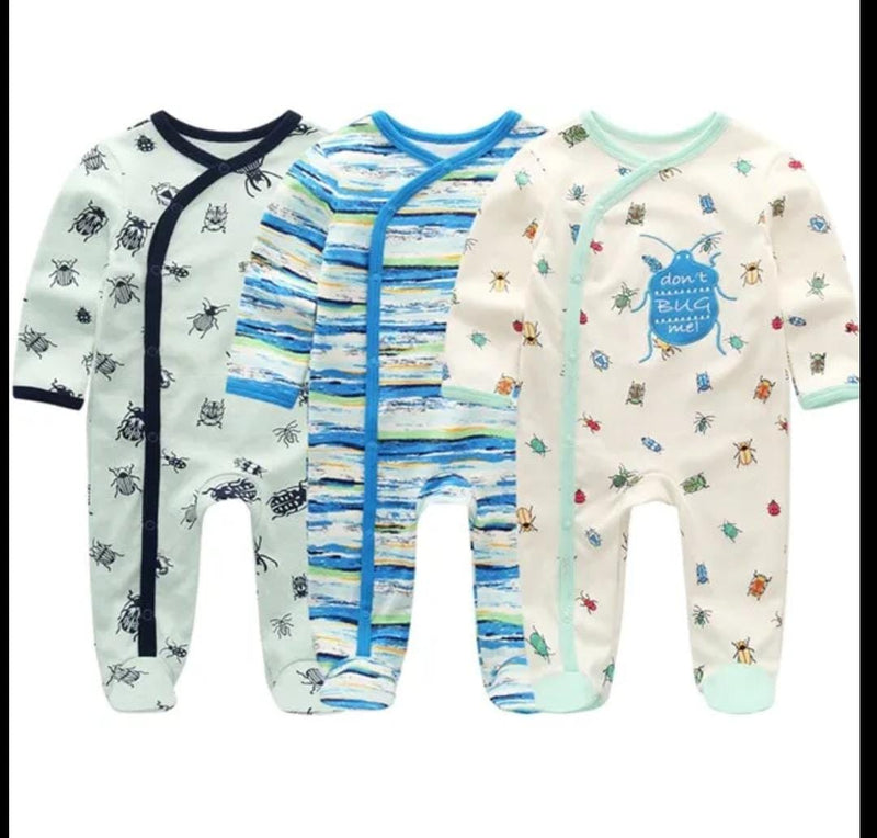3Pcs Newborn Baby Boy Clothes 0-3M X1708605 - TUZZUT Qatar Online Shopping