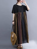 Flower pattern dress women's S4644517 - TUZZUT Qatar Online Shopping