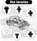 100PCS Mixed Auto Fastener Clip Car Body Push Retainer Pin Rivet Bumper Door Trim Panel Retainer Fastener Kit Car Accessories - TUZZUT Qatar Online Shopping