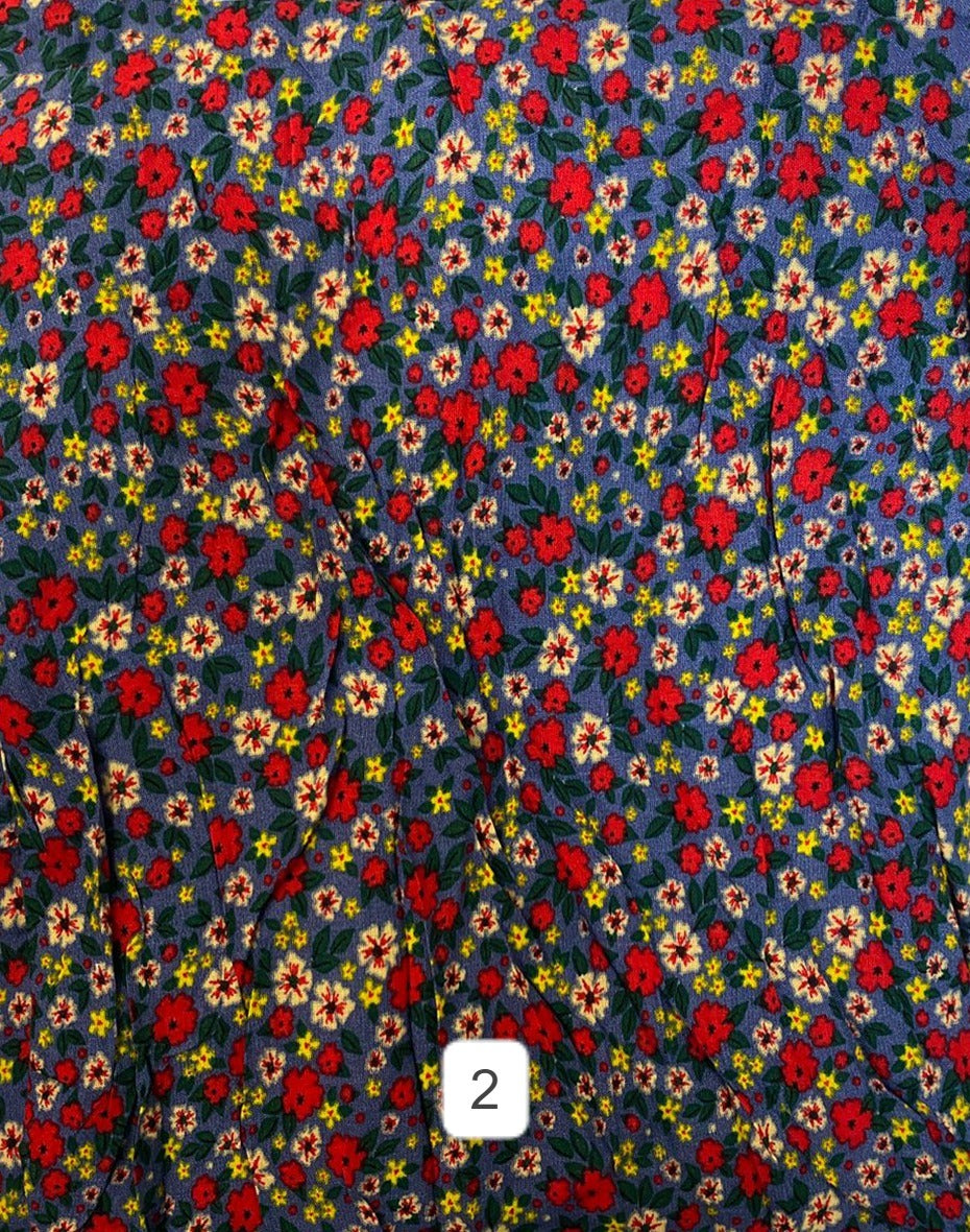 Floral Printed Hijab Women's Prayer Dress Isdal Asdal PD-1050-04 Floral Printed Hijab Women's Prayer Dress Isdal Asdal PD-1050-04