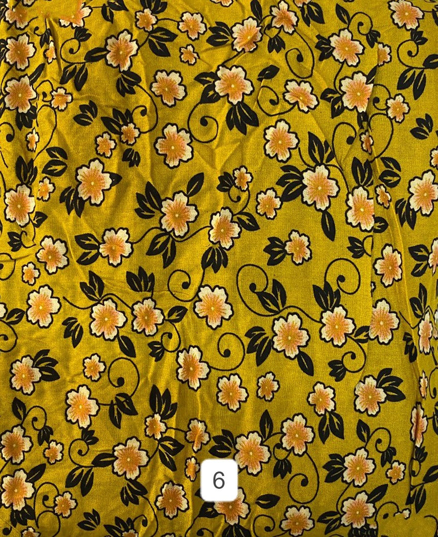Floral Printed Hijab Women's Prayer Dress Isdal Asdal PD-1050-04 Floral Printed Hijab Women's Prayer Dress Isdal Asdal PD-1050-04